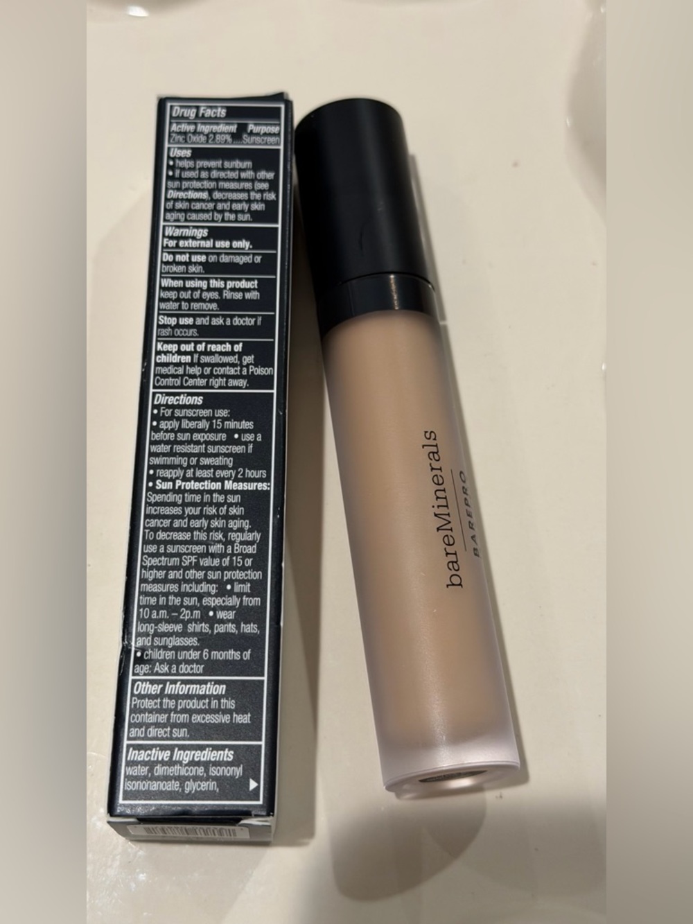NIB bareMinerals BAREPRO 16HR All Over Skin-Perfecting Matte Concealer SPF 25 - Picture 4 of 6